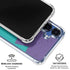 Purple Turquoise Zig Zag Galaxy S25 Plus Clear Case