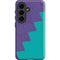 Purple Turquoise Zig Zag Galaxy S26 Impact Case