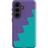 Purple Turquoise Zig Zag Galaxy S26 Plus Impact Case
