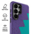 Purple Turquoise Zig Zag Galaxy S26 Ultra Impact Case