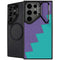Purple Turquoise Zig Zag Galaxy S26 Ultra Kickstand Case
