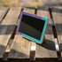 Purple Turquoise Zig Zag Google Home Hub Skin
