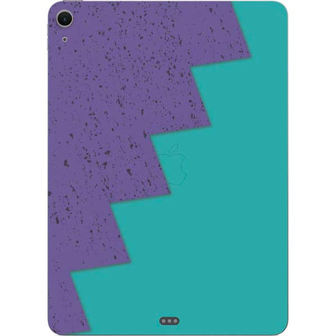 Purple Turquoise Zig Zag Apple iPad Air Skin