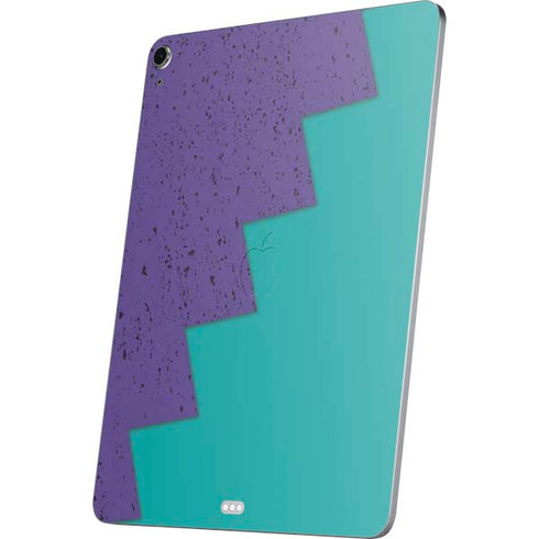Purple Turquoise Zig Zag Apple iPad Air Skin