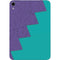 Purple Turquoise Zig Zag Apple iPad Mini Skin