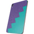 Purple Turquoise Zig Zag Apple iPad Mini Skin