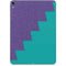 Purple Turquoise Zig Zag Apple iPad Pro Skin