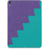 Purple Turquoise Zig Zag Apple iPad Pro Skin