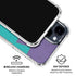 Purple Turquoise Zig Zag iPhone 15 Clear Case