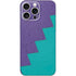 Purple Turquoise Zig Zag iPhone 16 Pro Max Skin