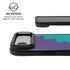 Purple Turquoise Zig Zag iPhone 17 Air Kickstand Case