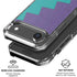 Purple Turquoise Zig Zag iPhone 17 Air MagSafe Case