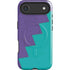 Purple Turquoise Zig Zag iPhone 17 Air Magsafe Impact Case