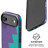 Purple Turquoise Zig Zag iPhone 17 Air Magsafe Impact Case