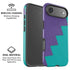 Purple Turquoise Zig Zag iPhone 17 Air Magsafe Impact Case
