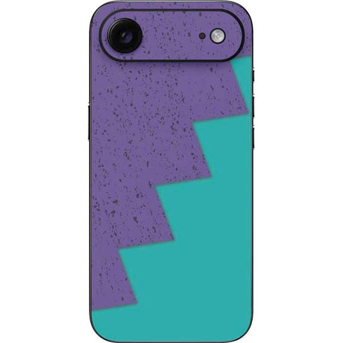 Purple Turquoise Zig Zag iPhone 17 Air Skin