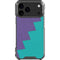 Purple Turquoise Zig Zag iPhone 18 Pro Max Clear Case