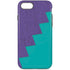 Purple Turquoise Zig Zag iPhone Cases