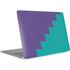 Purple Turquoise Zig Zag Apple MacBook Air Skin