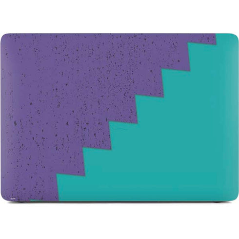 Purple Turquoise Zig Zag Apple MacBook Air Skin