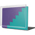 Purple Turquoise Zig Zag MacBook Cases