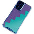 Purple Turquoise Zig Zag Moto G 5G (2024) Clear Case