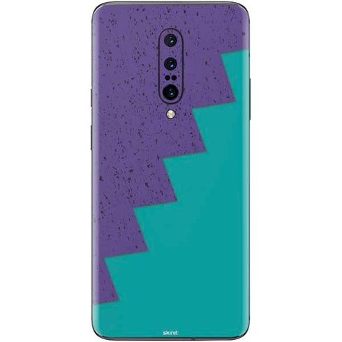 Purple Turquoise Zig Zag OnePlus 7 Pro Skin