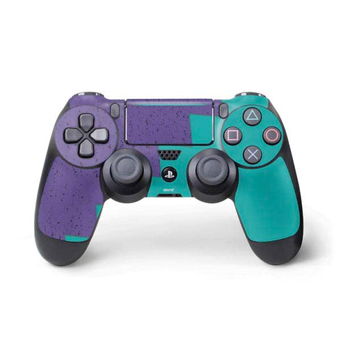 Purple Turquoise Zig Zag PlayStation PS4 Skins
