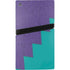 Purple Turquoise Zig Zag PS5 Pro Console Skin