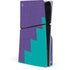 Purple Turquoise Zig Zag PlayStation PS5 Skins