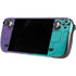 Purple Turquoise Zig Zag Steam Deck Handheld Gaming Computer OLED Skin