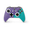 Purple Turquoise Zig Zag Xbox One S Controller Skin