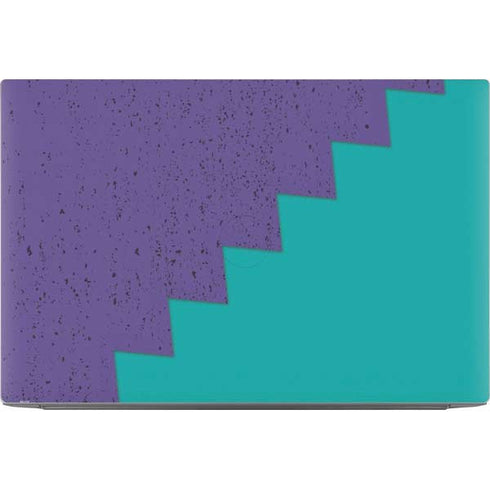 Purple Turquoise Zig Zag Dell XPS Skin