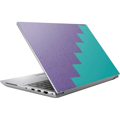 Purple Turquoise Zig Zag HP ZBook Fury 16 G10 Skin