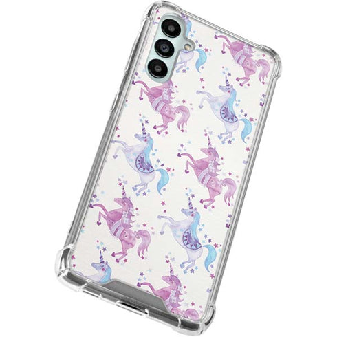 Purple Unicorns by Cat Coq Gabb Phone 4 Clear Case