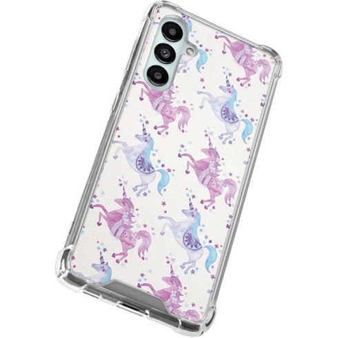 Purple Unicorns by Cat Coq Galaxy A16 5G Clear Case