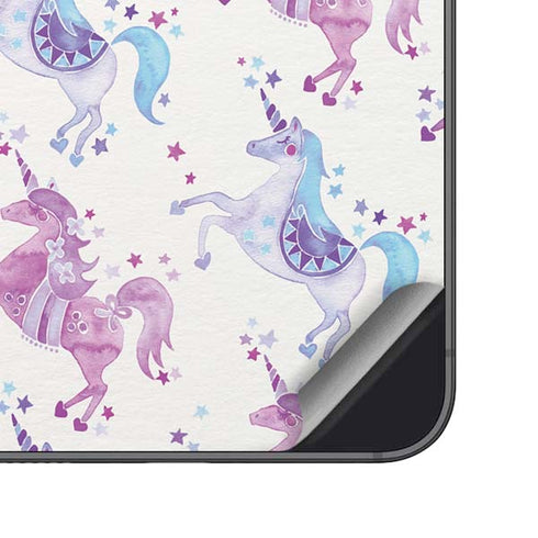 Purple Unicorns by Cat Coq Galaxy A16 5G Skin