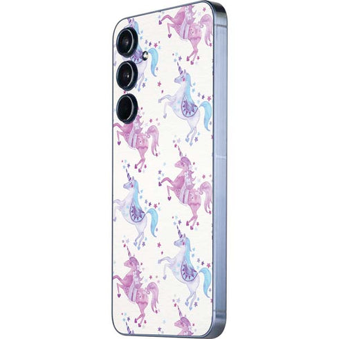 Purple Unicorns by Cat Coq Galaxy A55 5G Skin