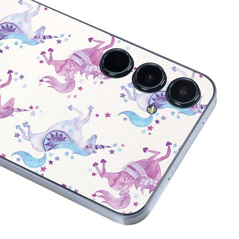 Purple Unicorns by Cat Coq Galaxy A55 5G Skin