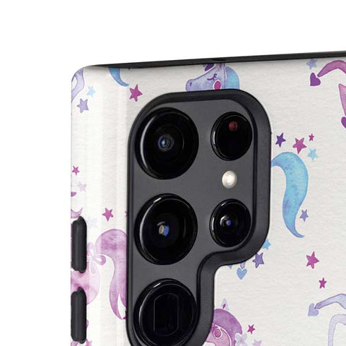 Purple Unicorns by Cat Coq Galaxy S25 Ultra Impact Case