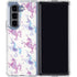 Purple Unicorns by Cat Coq Galaxy Z Fold5 5G Clear Case