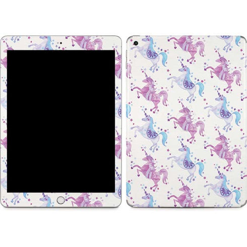 Purple Unicorns by Cat Coq Apple iPad Skin