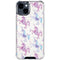 Purple Unicorns by Cat Coq iPhone 15 Clear Case