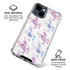Purple Unicorns by Cat Coq iPhone 15 Clear Case
