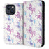 Purple Unicorns by Cat Coq iPhone 15 Plus Folio Case
