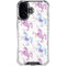 Purple Unicorns by Cat Coq iPhone 16 Clear Case