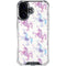 Purple Unicorns by Cat Coq iPhone 16 Plus Clear Case