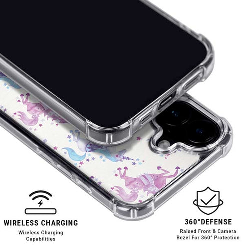 Purple Unicorns by Cat Coq iPhone 16 Plus MagSafe Case