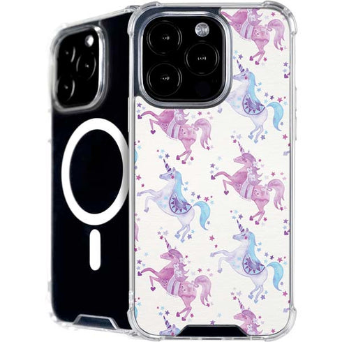 Purple Unicorns by Cat Coq iPhone 16 Pro Max MagSafe Case
