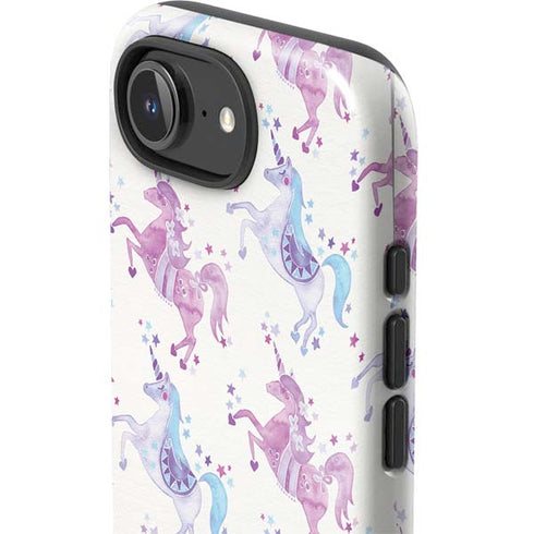 Purple Unicorns by Cat Coq iPhone 16e Impact Case